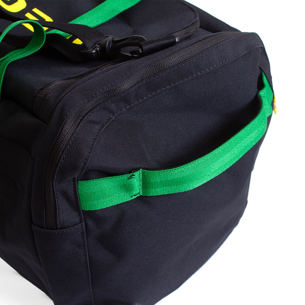 Classic Oregon O, Nike, Black, Duffel, Polyester, Accessories, Unisex, Green strap, 766515